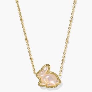 Kendra Scott Bunny Gold Short Pendant Necklace